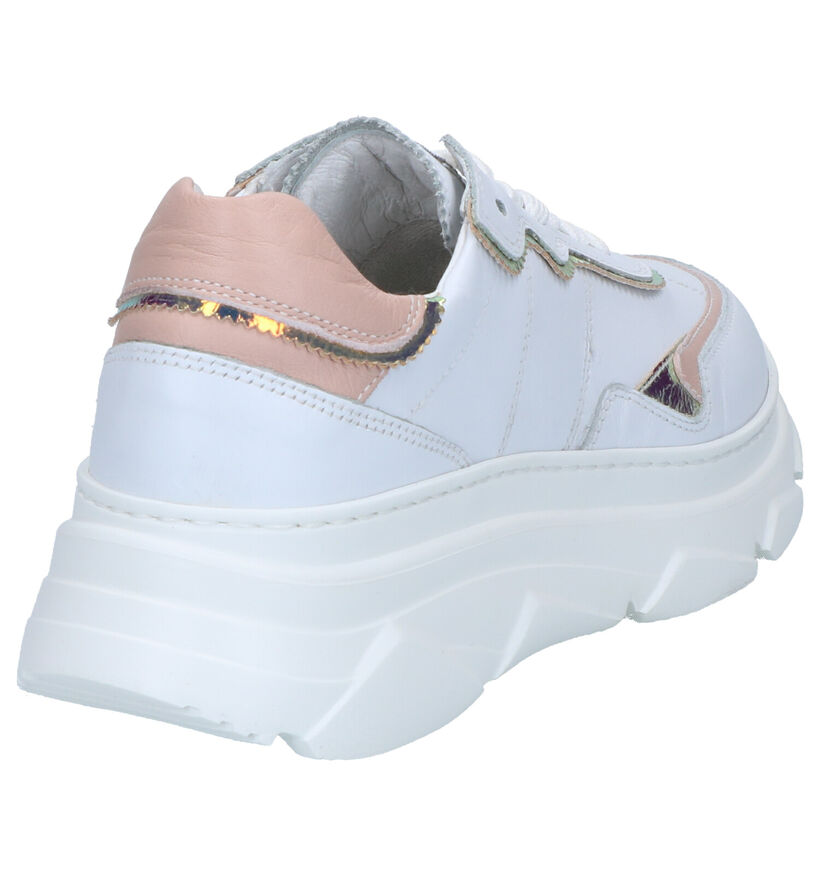 NeroGiardini Witte Sneakers in leer (274393)