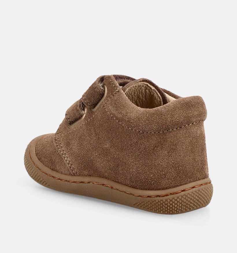 Naturino Cocoon Wide Baskets montantes en Brun pour gar&ccedil;ons (380182) - pour semelles orthop&eacute;diques