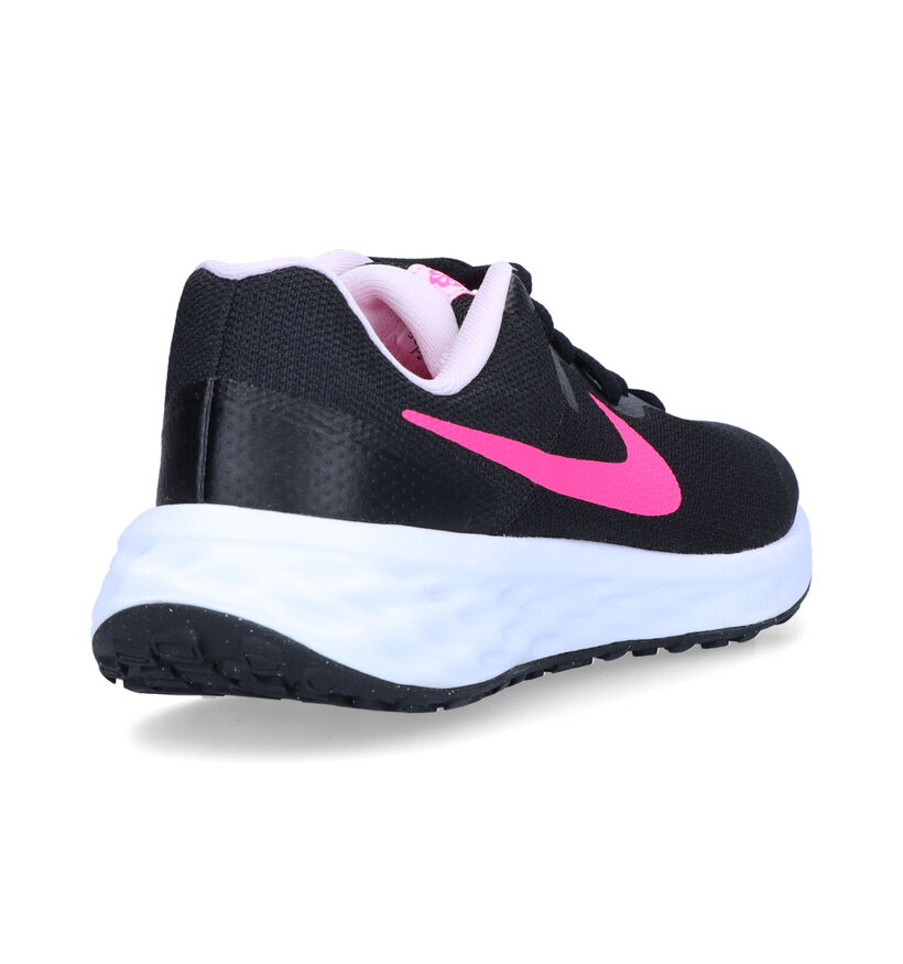 Nike Revolution 6 GS Baskets en Noir pour filles (325358)