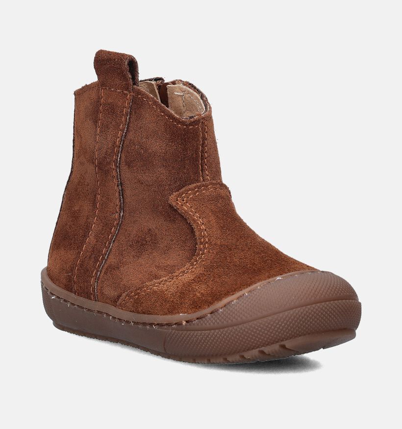 Bopy Jof Bottes pour bébé en Cognac Bopy Jof Bottes pour bébé en Cognac pour filles, garçons (348047)