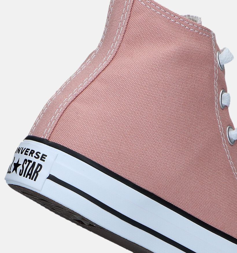 Converse CT All Star HI Baskets en Rose pour femmes (341713)