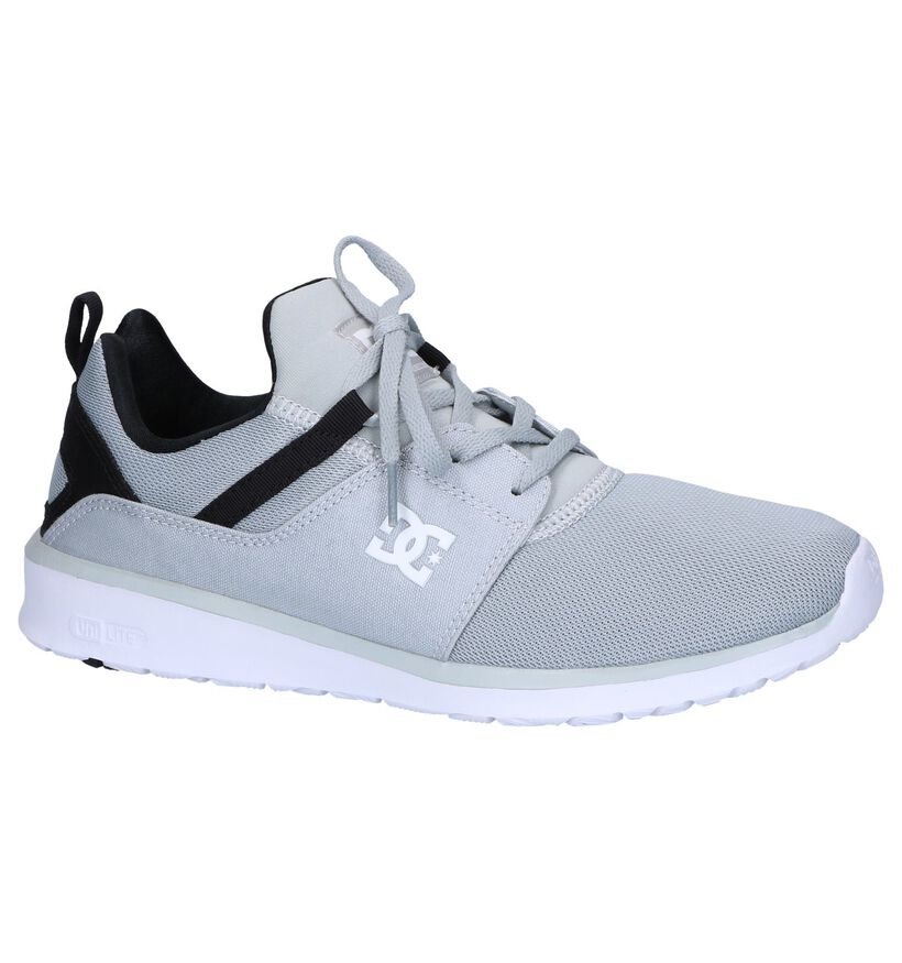 DC Shoes Heathrow Zwarte Sneakers in stof (223625)