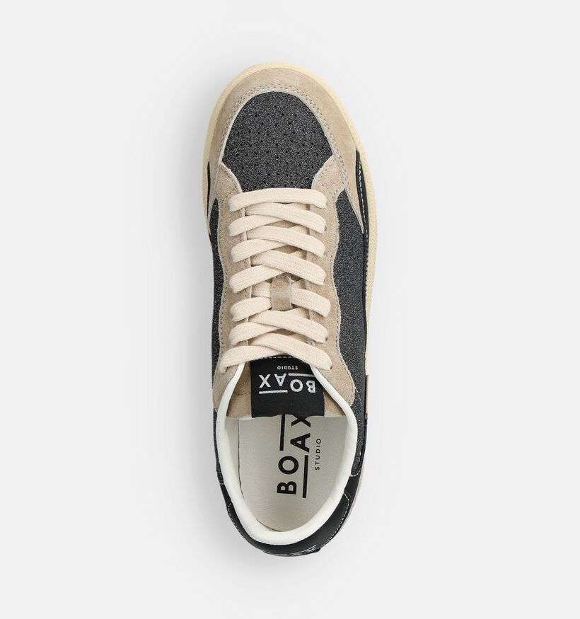 Boax Studio Ace Zwarte Sneakers voor dames (360883) - geschikt voor steunzolen