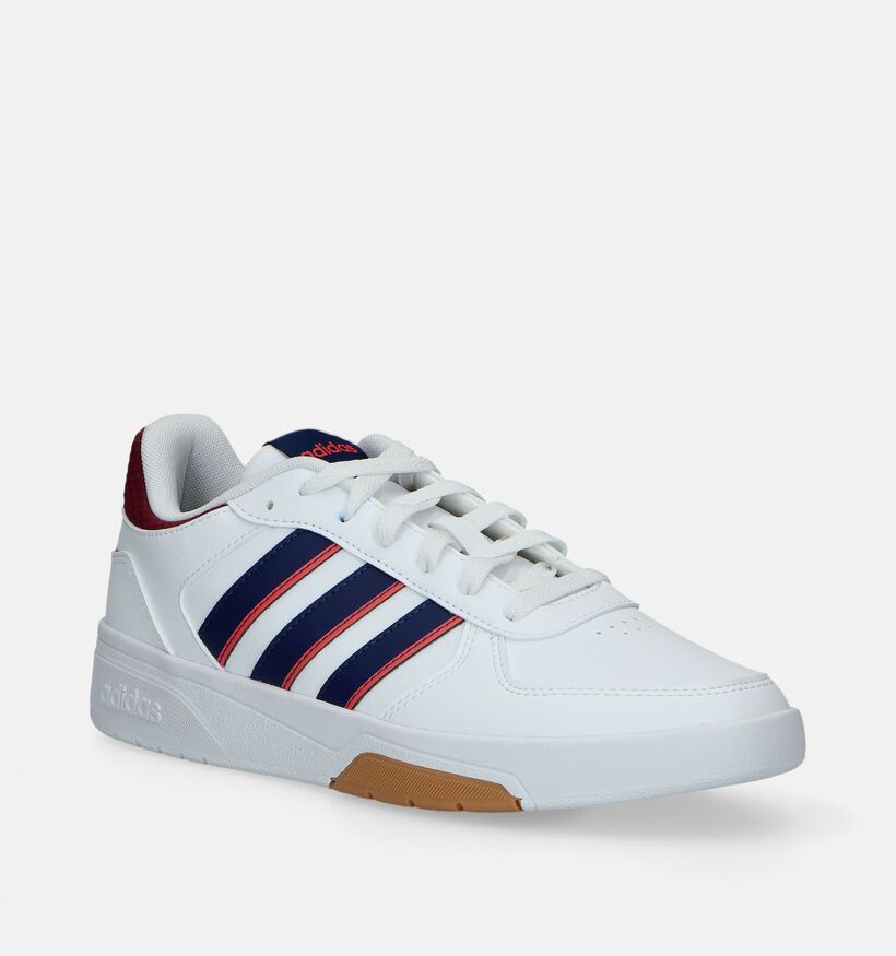 adidas Courtbeat Baskets en Blanc pour garçons, hommes (341464)