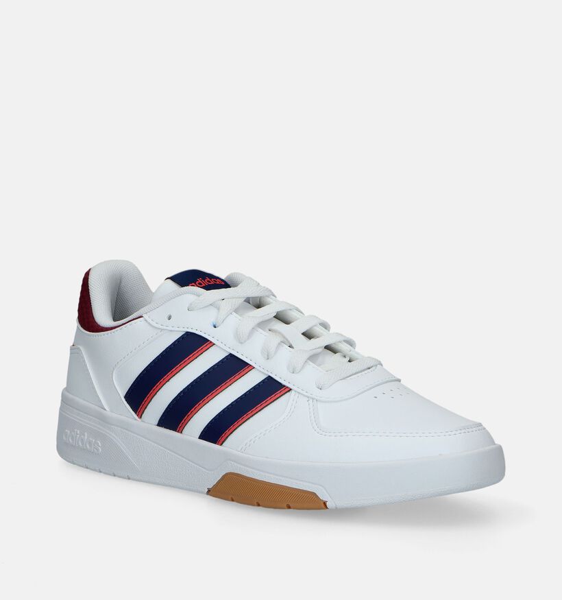 adidas Courtbeat Baskets en Blanc pour hommes (341464)