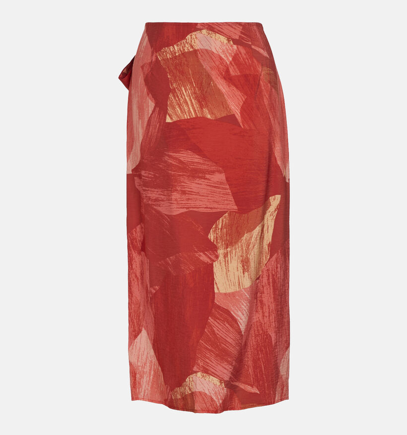 Vila Dolira Rode Midi Rok voor dames (357351)