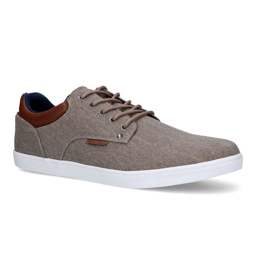 Bullboxer Chaussures à lacets en Beige pour hommes (318914) - pour semelles orthopédiques