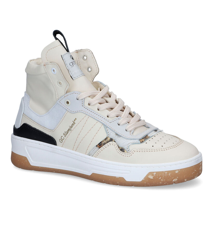 Goosecraft Blake Baskets Hautes en Blanc en simili cuir (310100)
