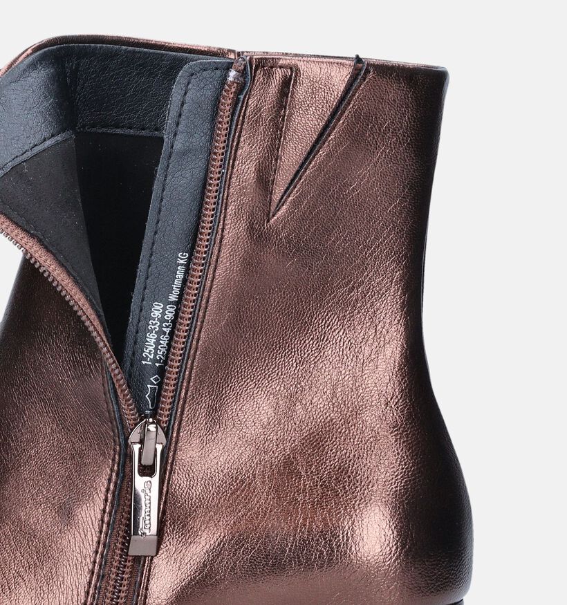 Tamaris Bronzen Enkellaarzen voor dames (348896)