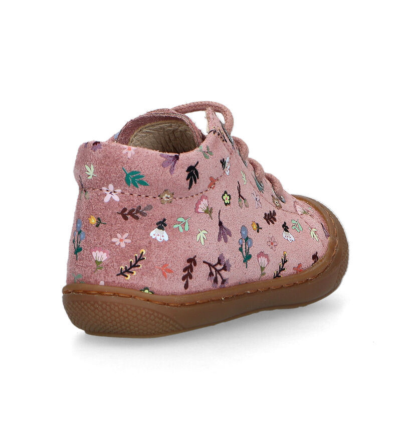Naturino Cocoon Roze Babyschoenen voor meisjes (331580) - geschikt voor steunzolen