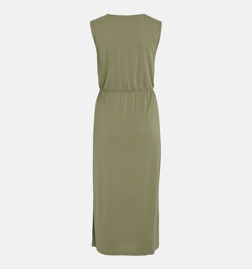 Vila Modala Robe maxi en Vert khaki pour femmes (335467)