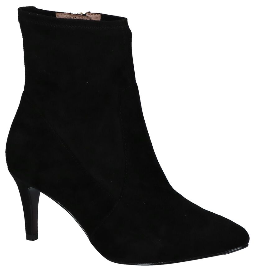 Tamaris Heart & Sole Bottillons en Noir en daim (226759)