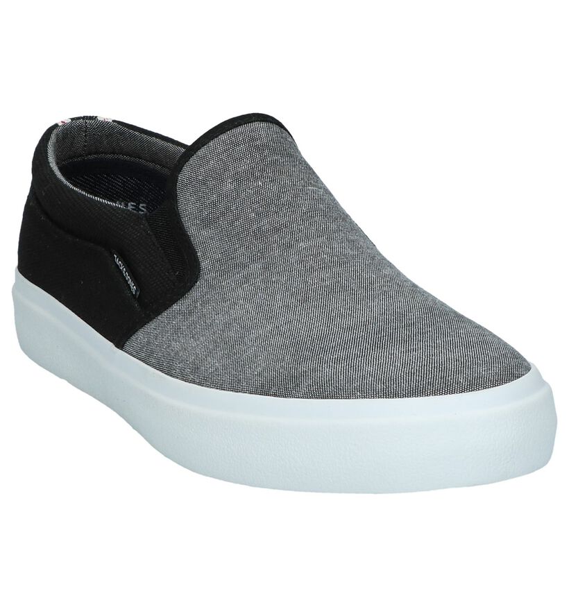 Jack & Jones Chaussures slip-on en Gris en textile (245272)