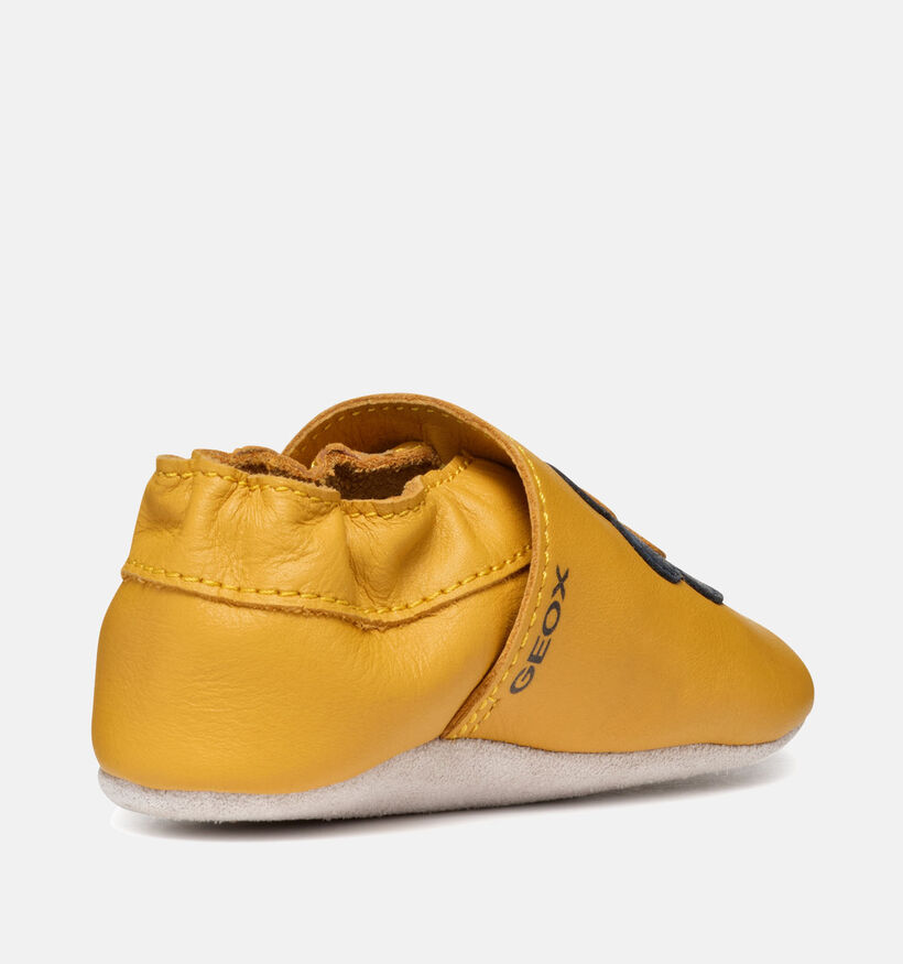 Geox Gloviedoo Chaussons pour bébé en Jaune pour garçons (356344)
