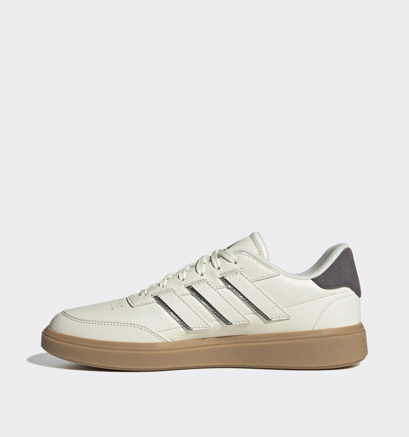 adidas Courtblock Ecru Sneakers voor jongens, heren (350177)