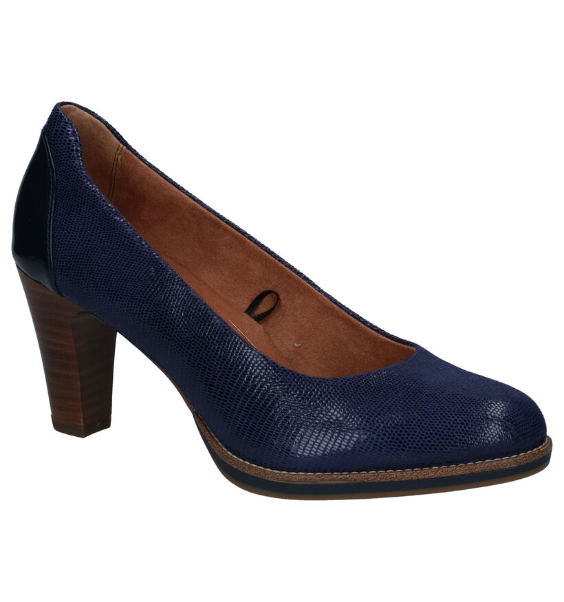 Tamaris Escarpins classique en Bleu foncé en simili cuir (270202)