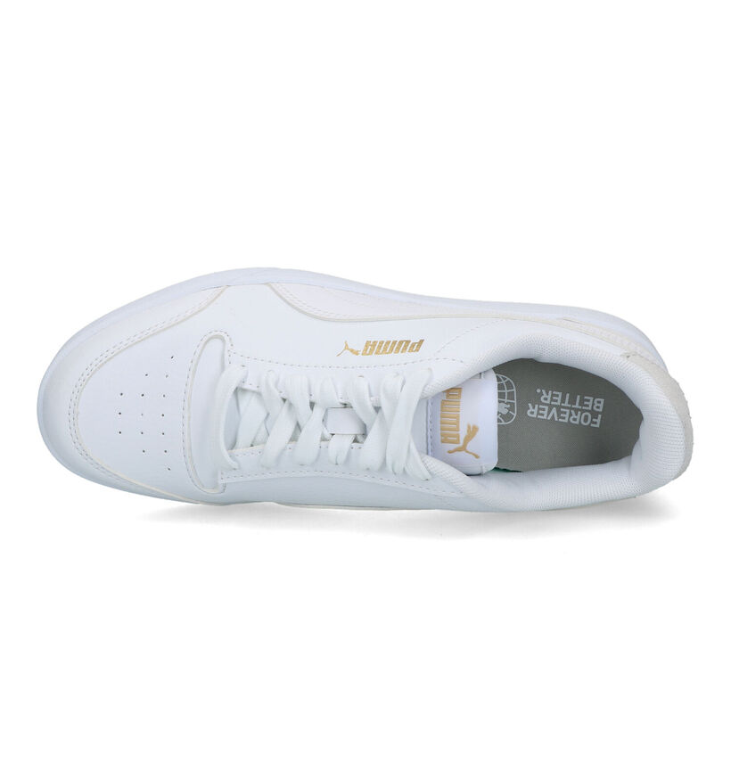 Puma Shuffle Witte Sneakers voor dames (318647) - geschikt voor steunzolen