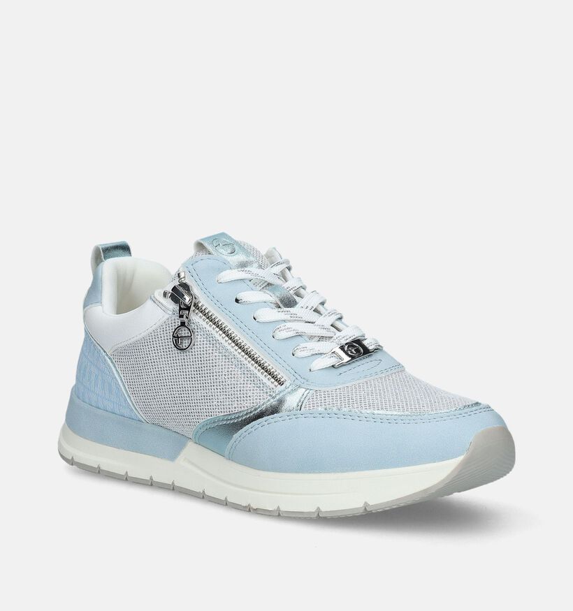 Tamaris Baskets casual en Bleu clair pour femmes (335947) - pour semelles orthopédiques