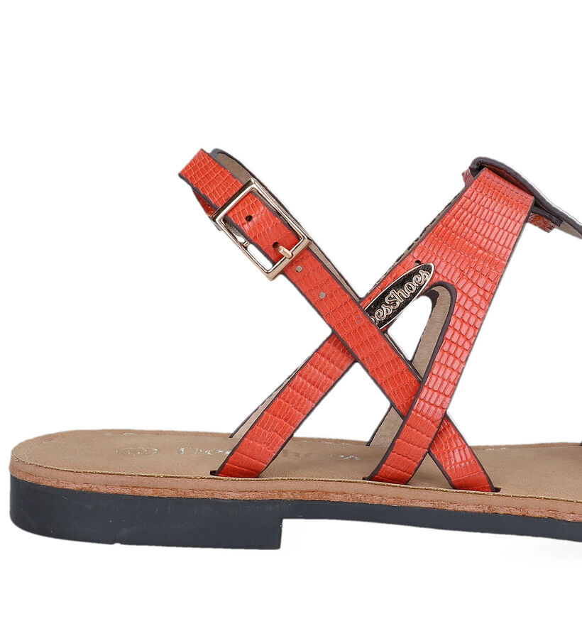 Dees Shoes Milorus Oranje Sandalen voor dames (334689)