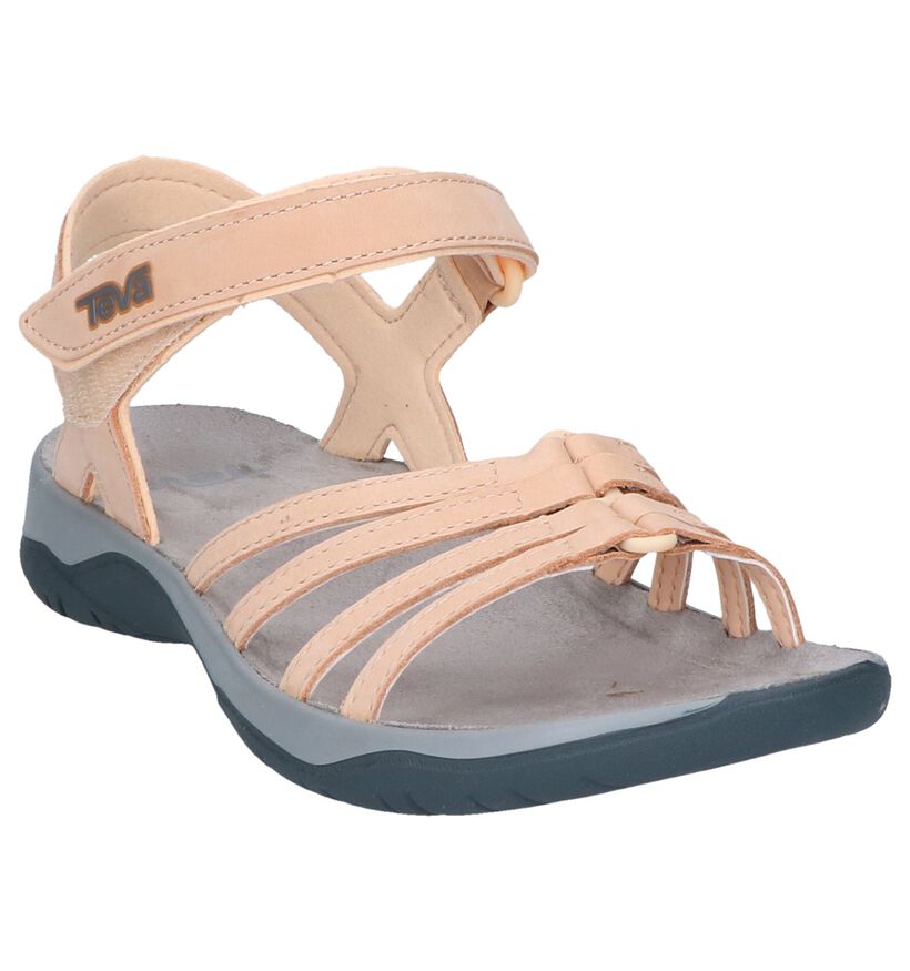 Pasteloranje Sandalen Teva Elzada in nubuck (242643)