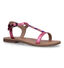Milo & Mila Sandales en Rose fuchsia en cuir (320041)