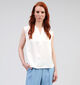 Mexx Ecru Satijnen blouse voor dames (353209)