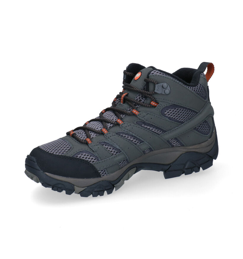 Merrell Moab 2 Mid GTX Bottines en Gris en simili cuir (294220)