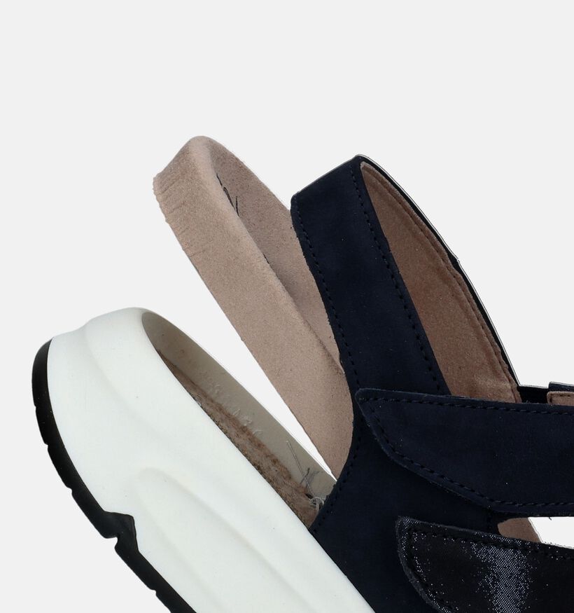 Gabor Rollingsoft Blauwe Sandalen voor steunzolen voor dames (339518) - geschikt voor steunzolen