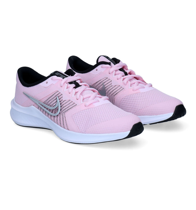 Nike Downshifter 11 Roze Sneakers voor meisjes (309147) - geschikt voor steunzolen