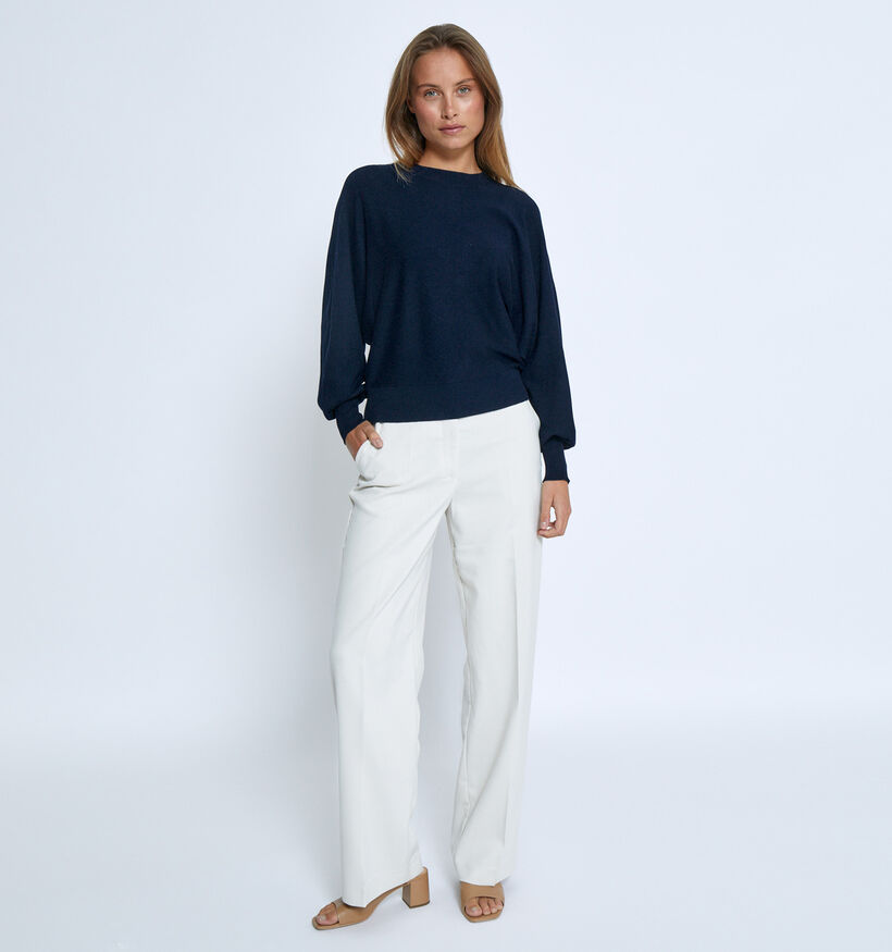 Minus Dana Bat Sleeve Sweatshirt en Bleu pour femmes (359850)