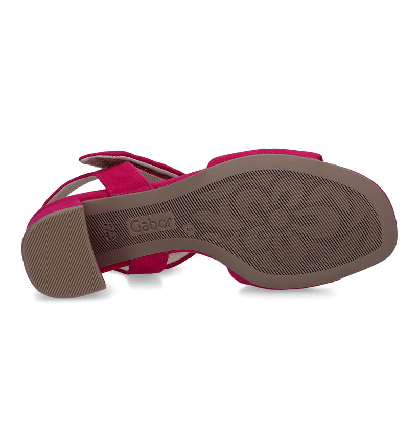 Gabor Best Fitting Sandales en Fuchsia pour femmes (323205)