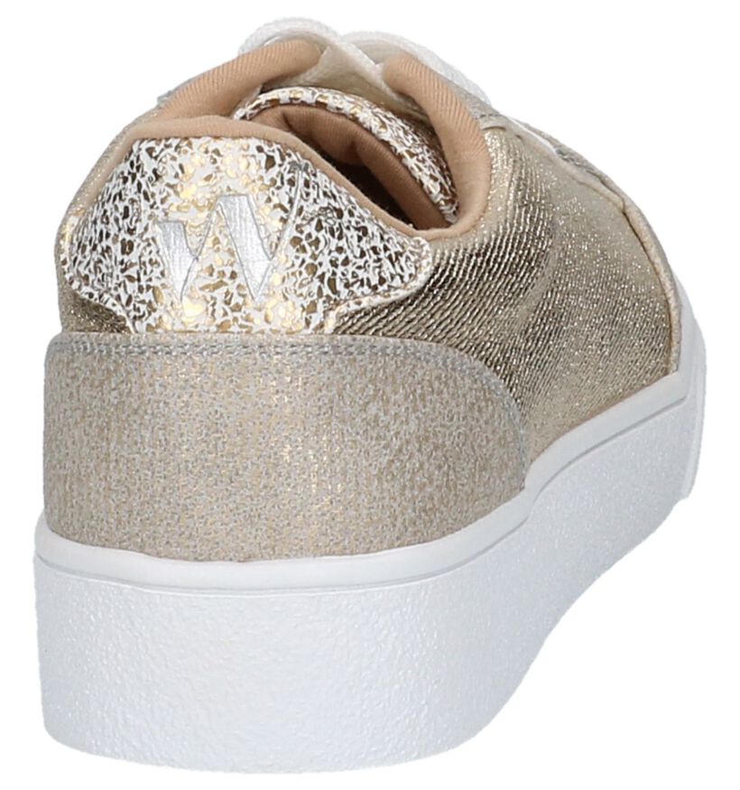 Gouden Sneakers Vanessa Wu met Dikke Zolen, , pdp