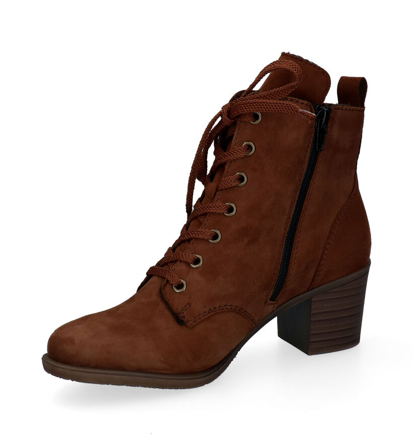 Rieker Zwarte Enkellaarzen in nubuck (315932)