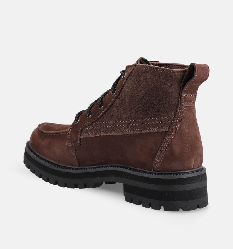 Timberland Britton Drive Mid Donkerbruine Boots met Veters voor heren (376466) - geschikt voor steunzolen