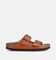 Birkenstock Arizona Soft Cognac Slippers voor dames (350913)