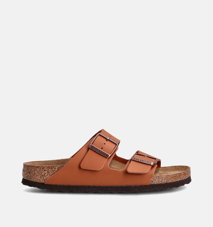 Birkenstock Arizona Soft Cognac Slippers voor dames (350913)