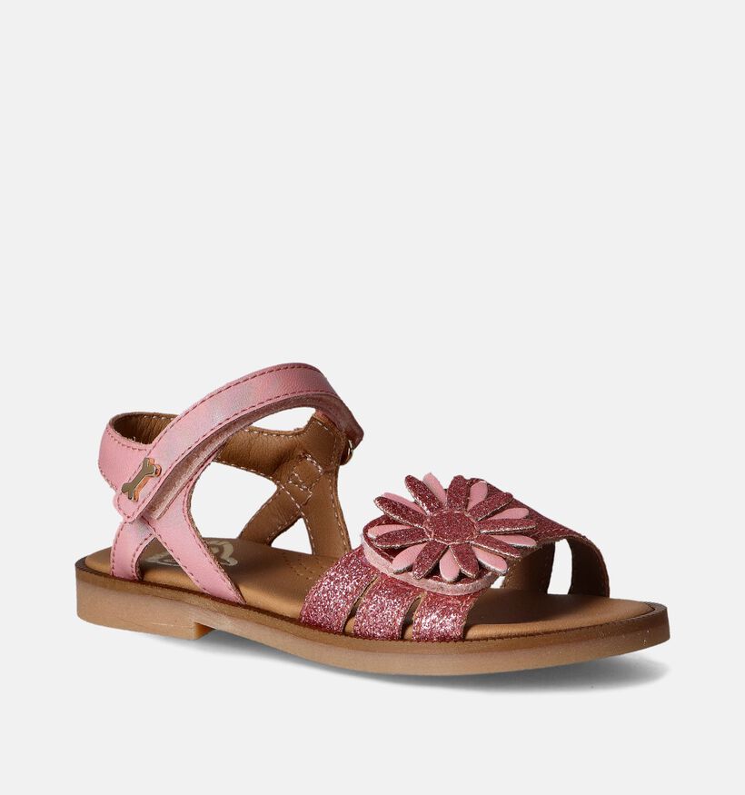 STONES and BONES Malou Sandales en Rose pour filles (352695)