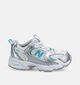 New Balance 530 Zilveren/Blauwe Sneakers voor meisjes (375213) - geschikt voor steunzolen