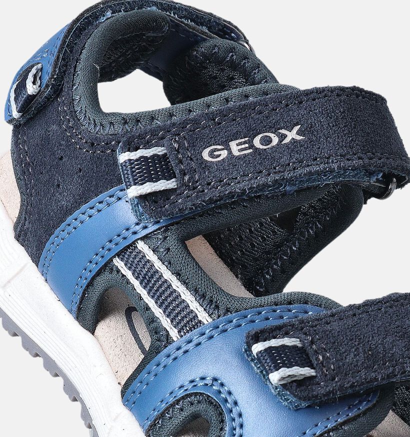 Geox Alben Sandales en Bleu pour garçons (352923)