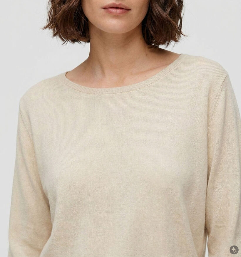 comma Beige Trui voor dames (379440)