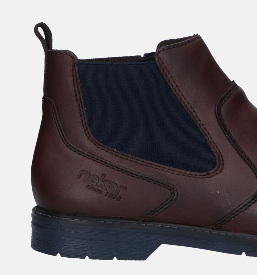 Rieker Bruine Chelsea boots voor heren (331762)