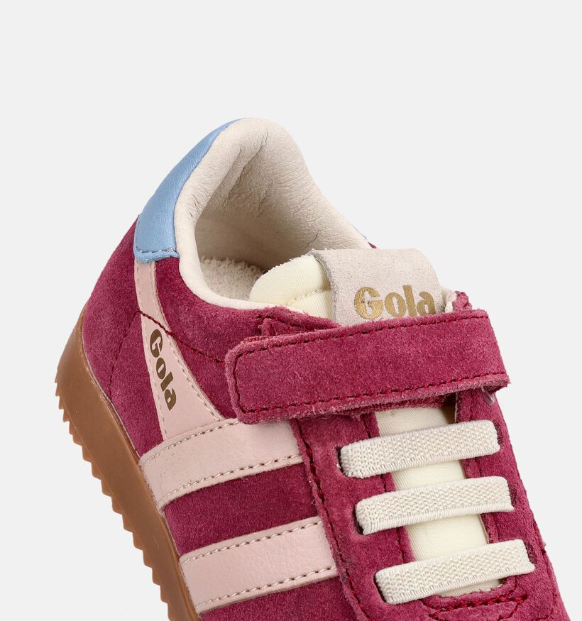 Gola Elan Strap Baskets basses en Rose pour filles (376294)