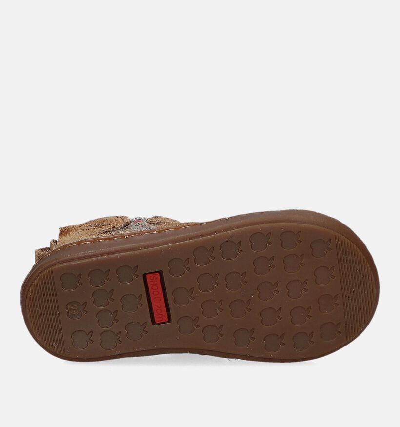 Shoo Pom Bouba Apple Cognac Babyschoenen voor meisjes (330610) - geschikt voor steunzolen