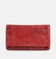 Bear Design Porte-monnaie &agrave; rabat en Rouge pour femmes (382122)