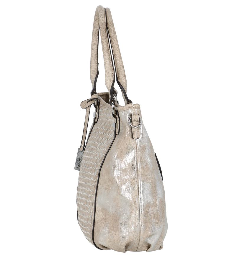 Gabor Lucia Gouden Shopper Tas, , pdp