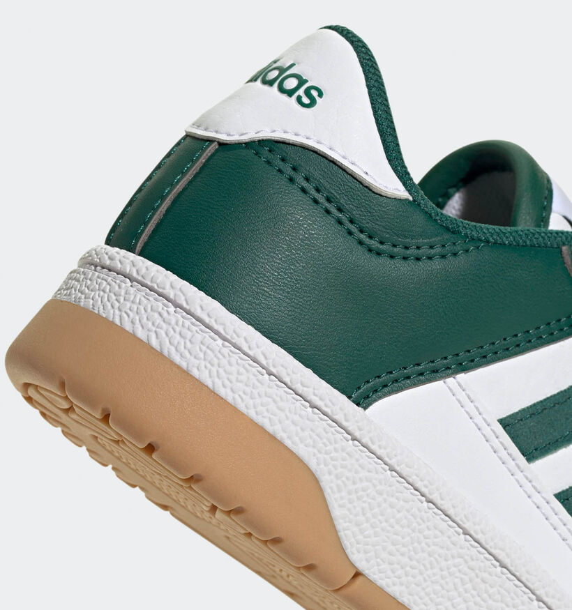 adidas Rapic Court Wit/Groene Sneakers voor jongens, meisjes (359670) - geschikt voor steunzolen