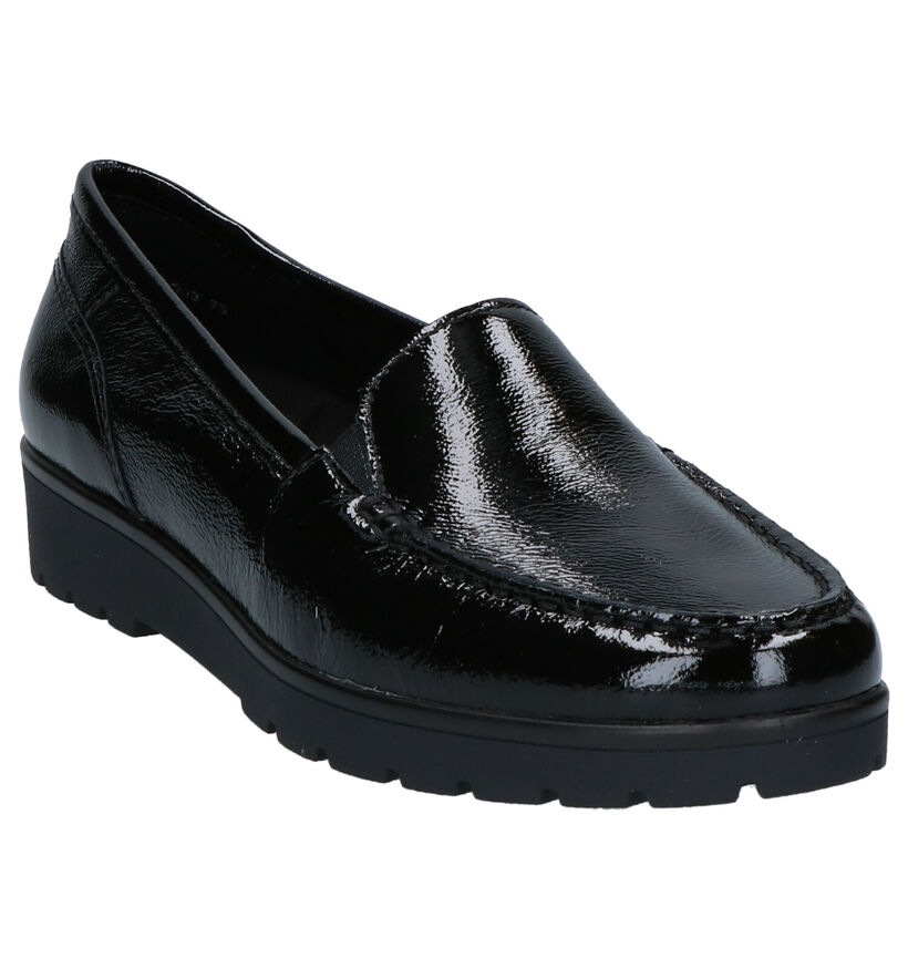 Ara Dallas High Soft Mocassins en Noir en cuir (260834)