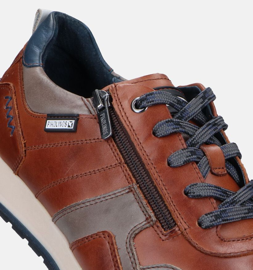 Pikolinos Cambil Cognac Veterschoenen voor heren (329955) - geschikt voor steunzolen