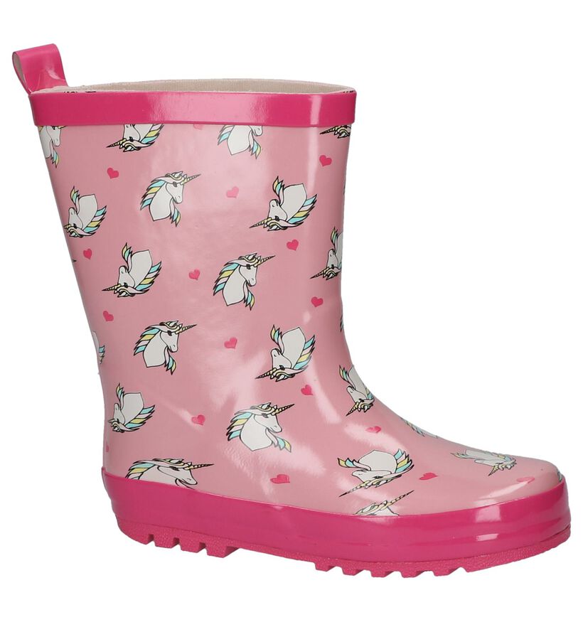 Roze Regenlaarzen Dazzle voor meisjes (208722) - geschikt voor steunzolen