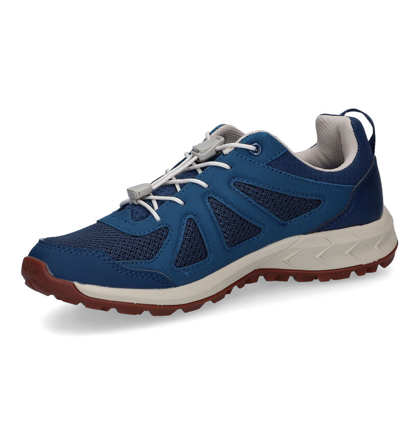 Jack Wolfskin Woodland 2 Vent Chaussures de randonnée en Bleu pour femmes (302181) - pour semelles orthopédiques